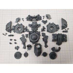 30K Space Marine Bits Saturnine Dreadnought Torso Sarcophagus Set